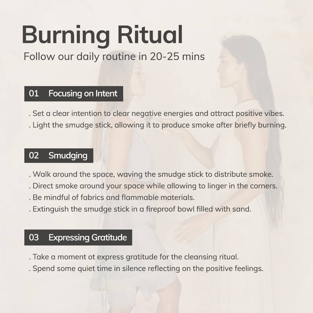 Mini Hand-Rolled Cinnamon Incense Sticks