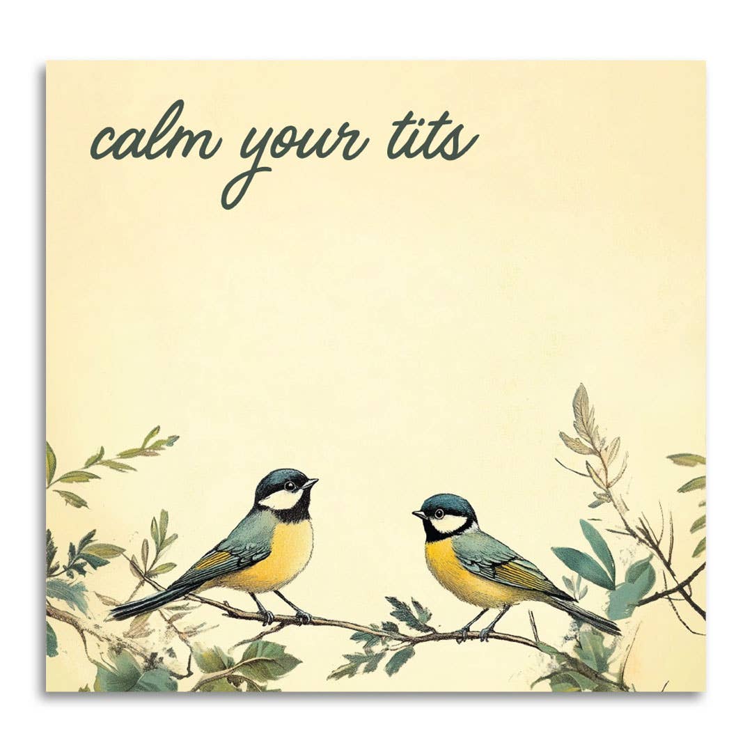 Calm Your Tits | Funny Sticky Notes