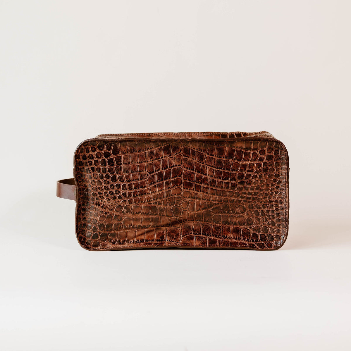 Dopp Kit | Walnut Croc