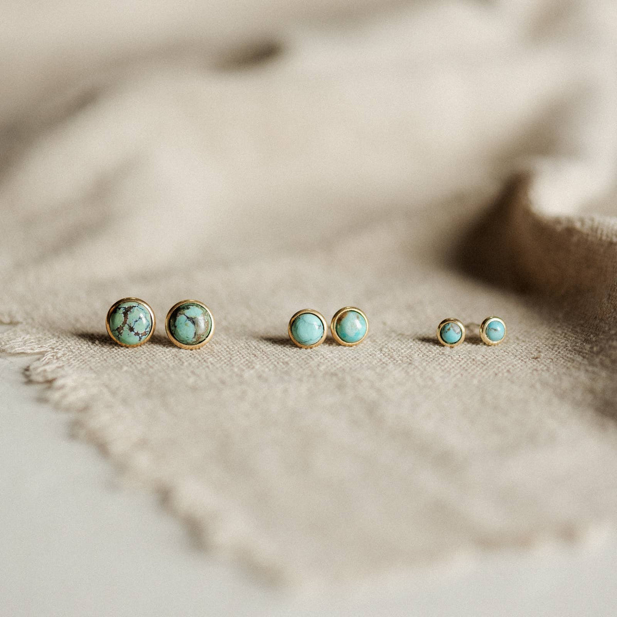 Hyalite Studs | Turquoise