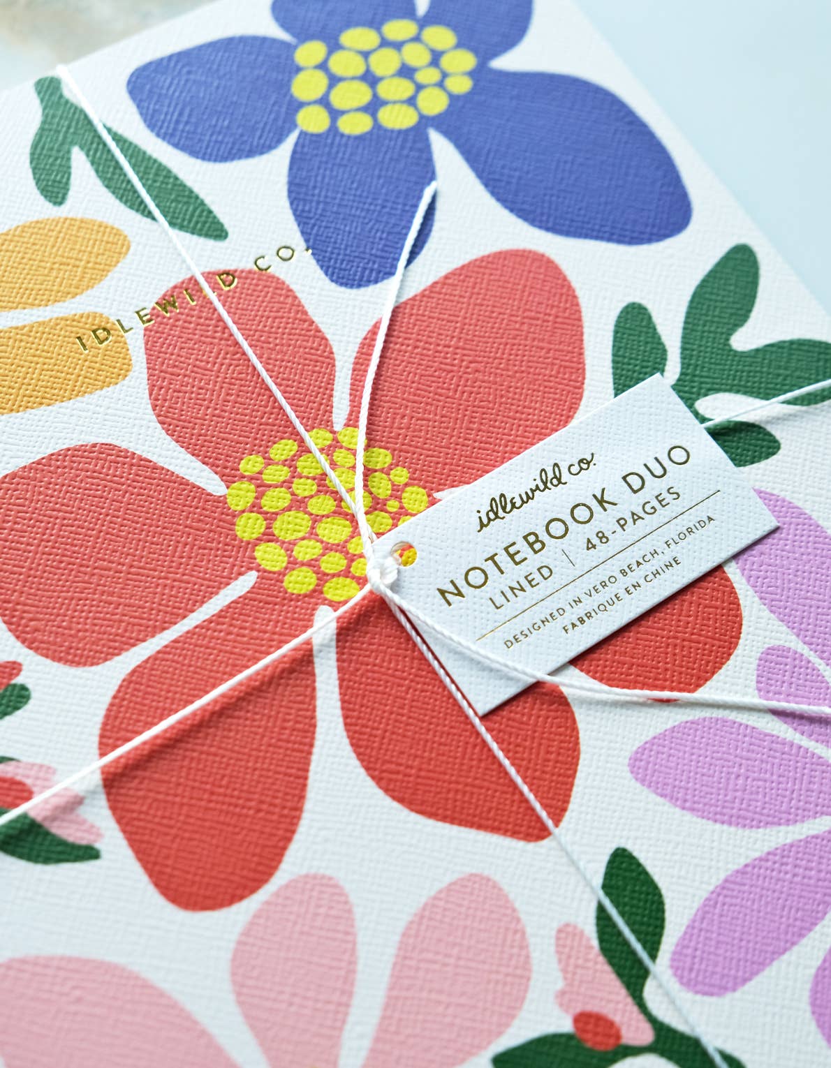 Notebook Duo | Primary Blooms