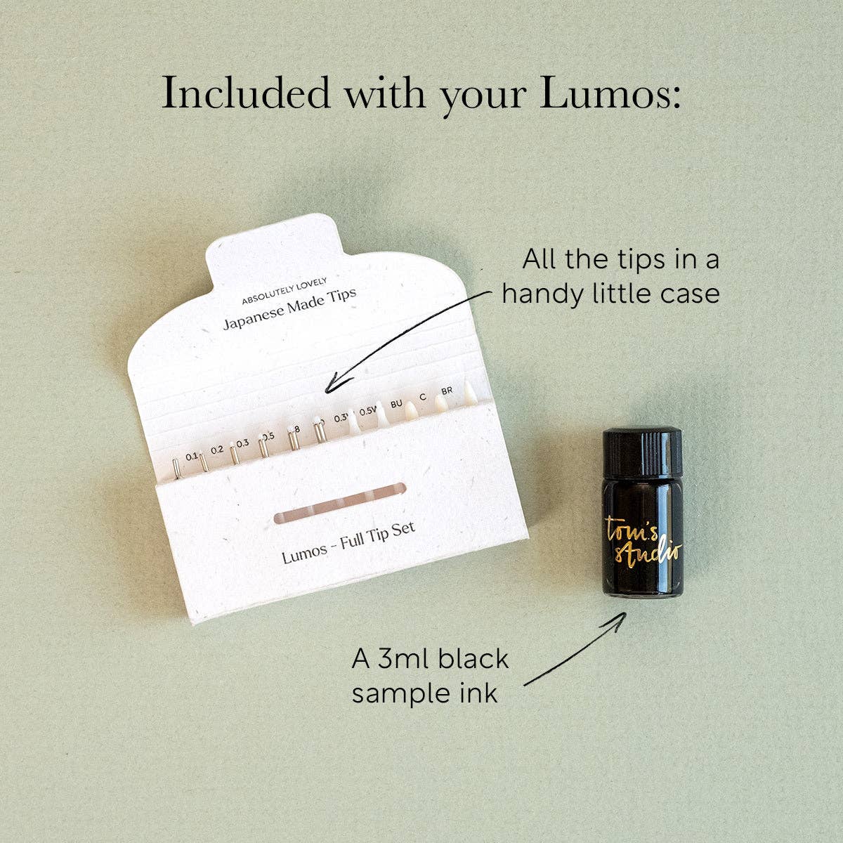 Lumos Pro Single | Refillable Multi-Tip Pen | Raspberry