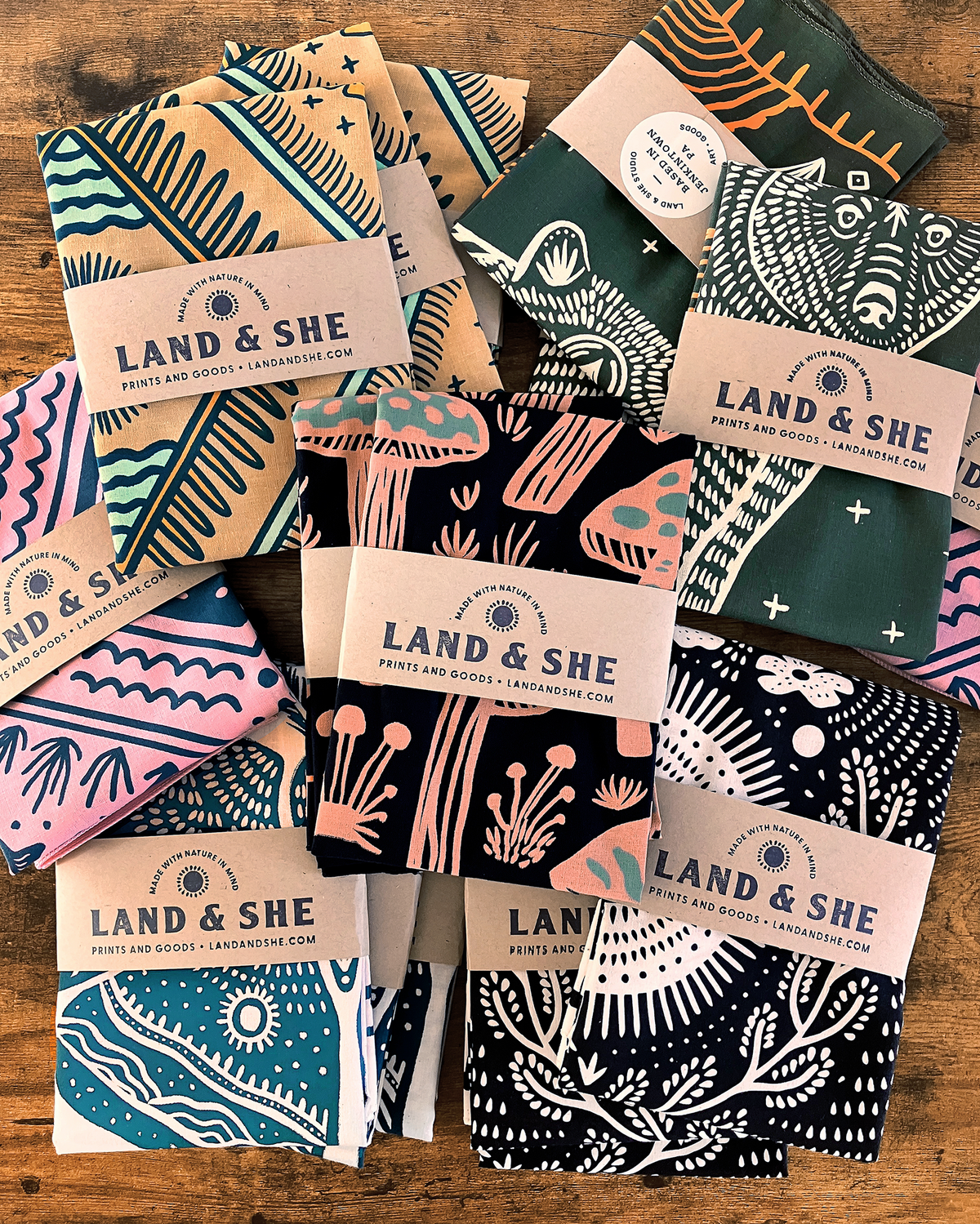 Field of Mushrooms | Bandana