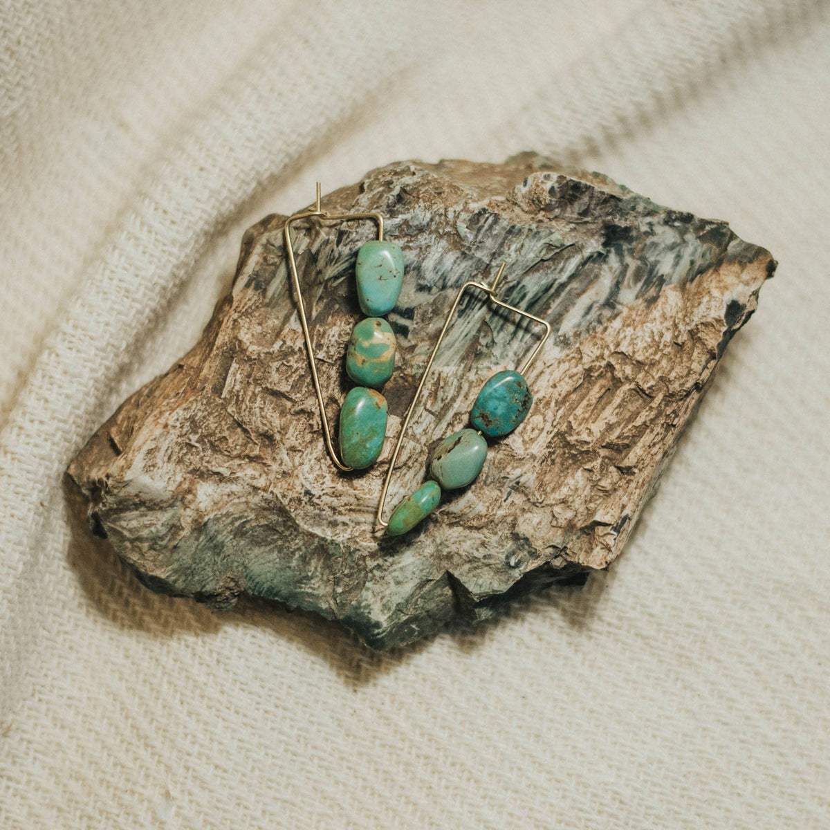 Turquoise River Earrings
