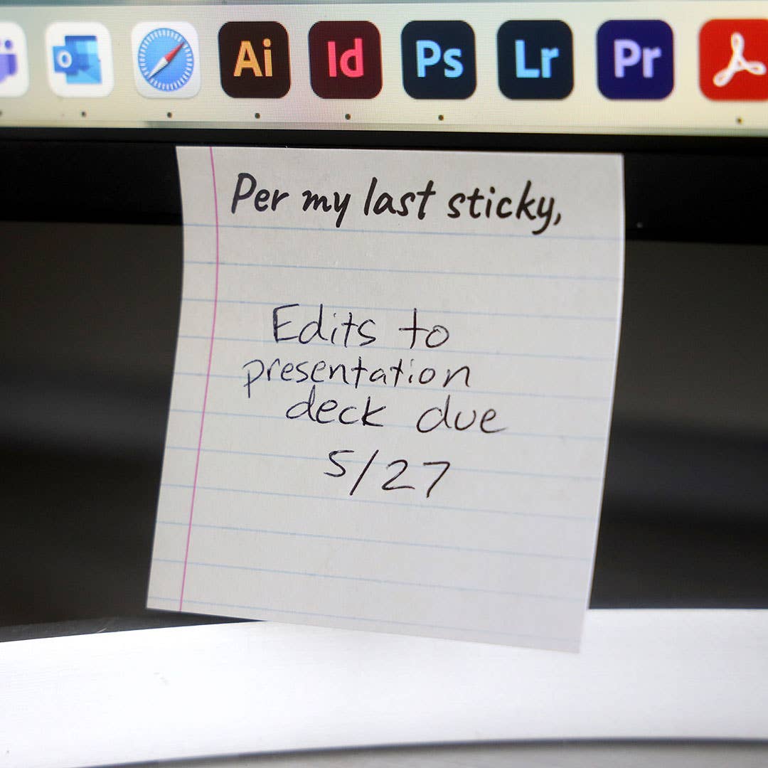 Per My Last Sticky | Funny Sticky Notes