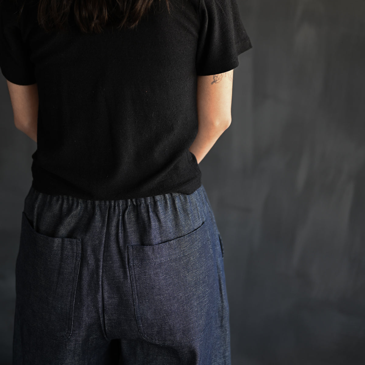 Barrel Leg Denim | Indigo