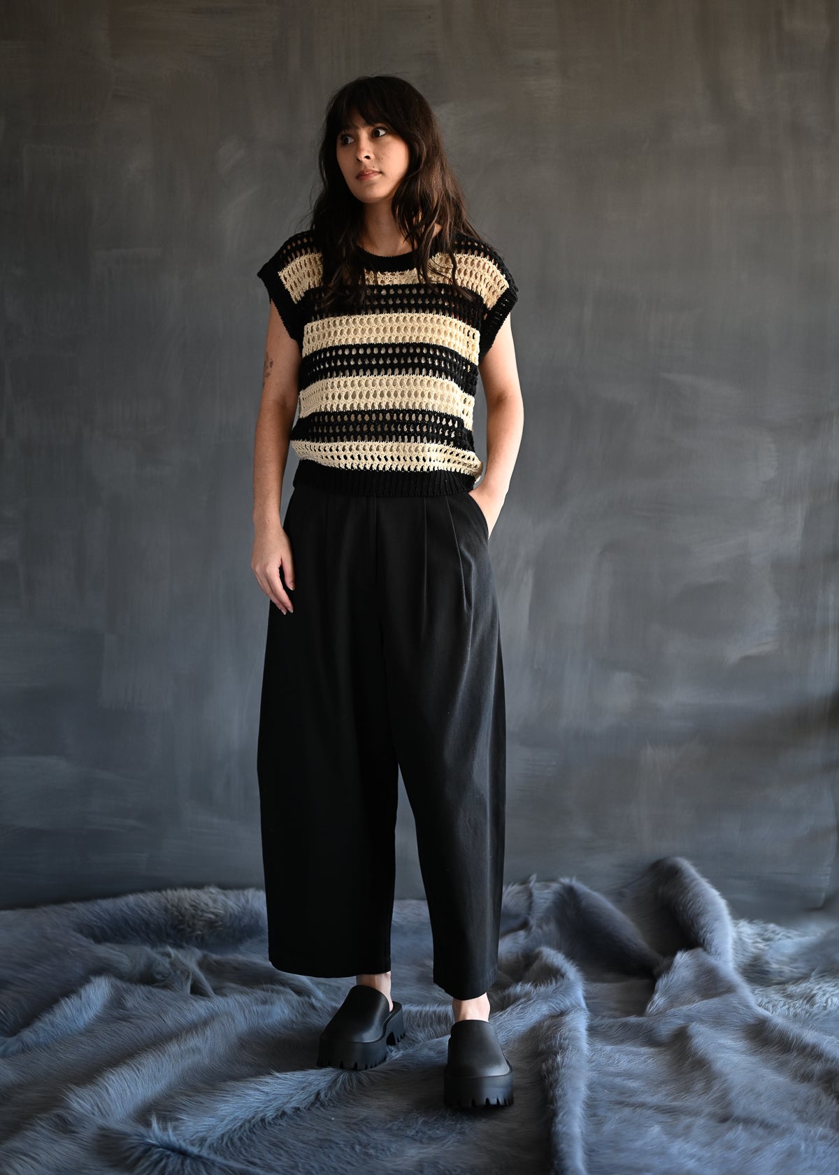 Boyfriend Pant | Black