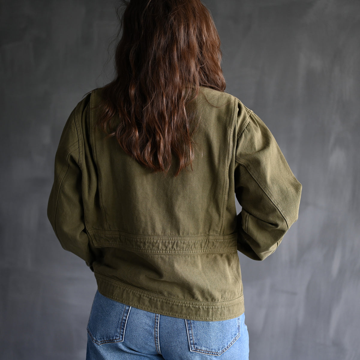 Men's Cody Recycled Cotton Jacket | Fatigue | Size M
