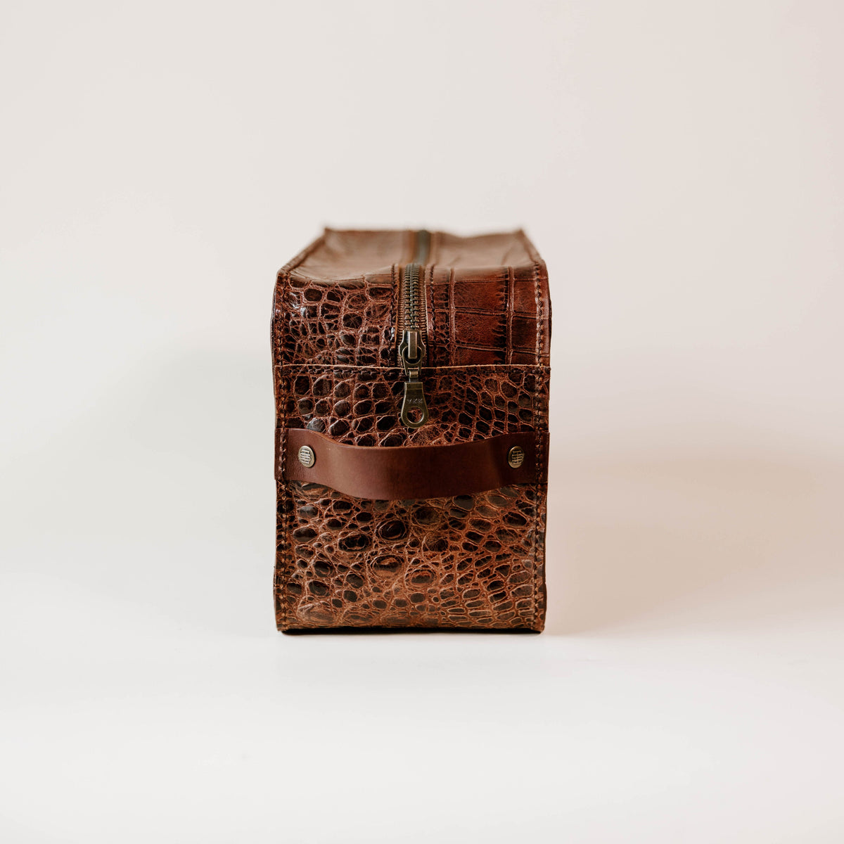 Dopp Kit | Walnut Croc