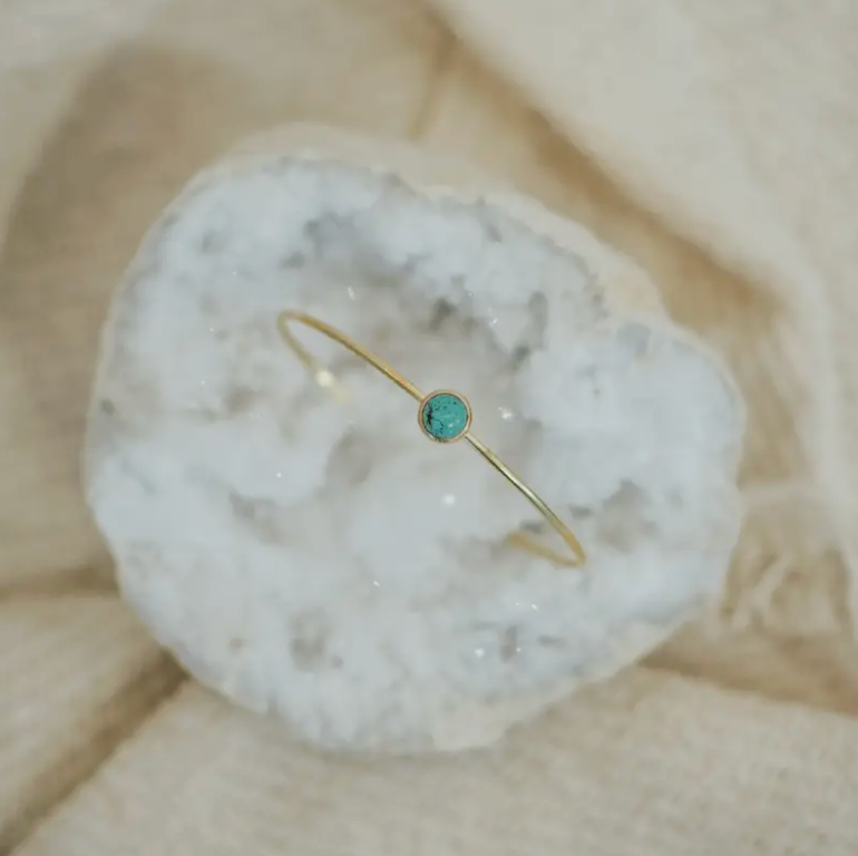 Hyalite Stacker | Turquoise